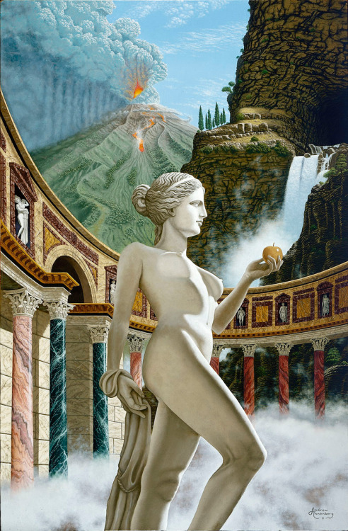 hildegardavon:loumargi © Andrew Annenberg Venus Triumphant, 1990, 25x38 in.