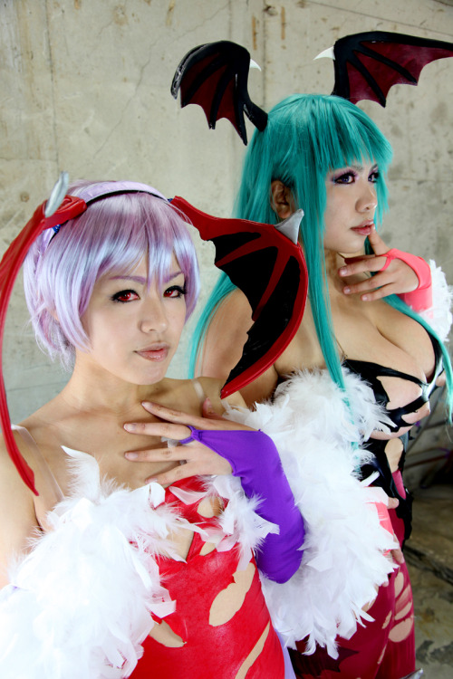 Sex Darkstalkers - Morrigan & Lilith (Chouzuki pictures