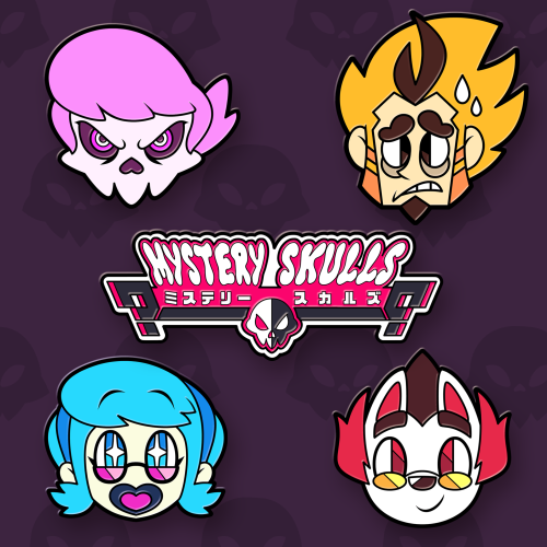 So this took our crew by surprise today. As of right now, our shop is now selling Mystery Skulls Ani