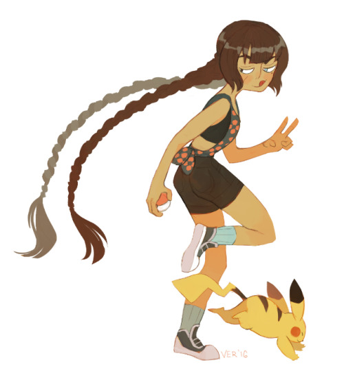 sticksandsharks: last batch of trainer commissions. uou