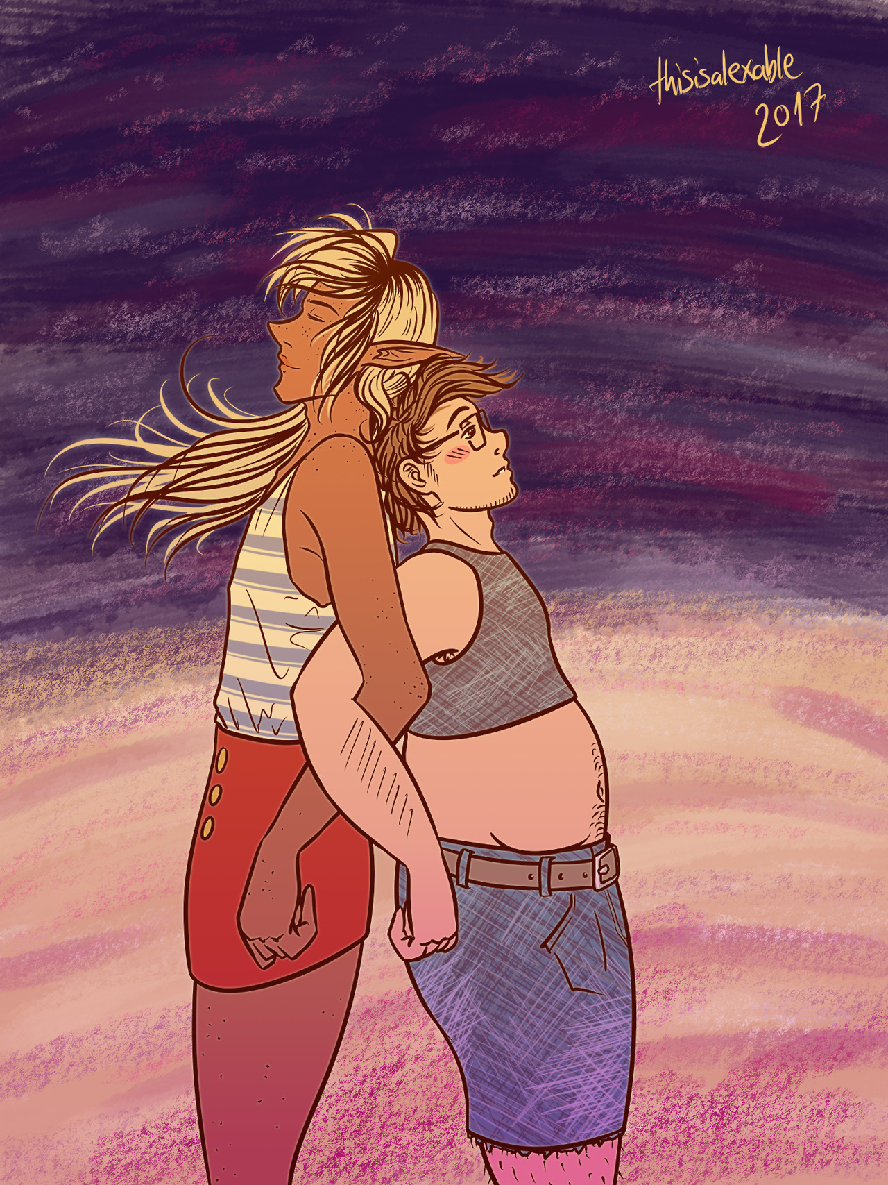 thisisalexable:catch me drawing blupjeans in the middle of the night to avoid my