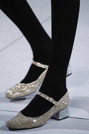 fabuleusetoujours:  Shoes at Saint Laurent AW 2014, Paris Fashion Week 