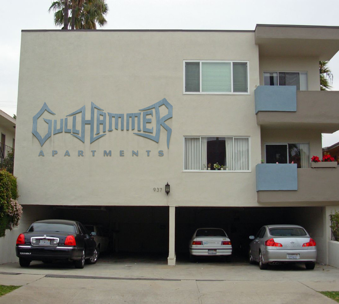 liartownusa:  Black Metal Apartment Buildings, Los Angeles, CA, 2016 Gullhammer Apartments,