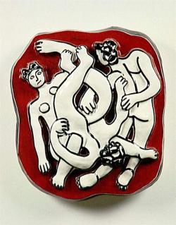 artist-leger:  Acrobats, Fernand LégerSize: 45x50 in