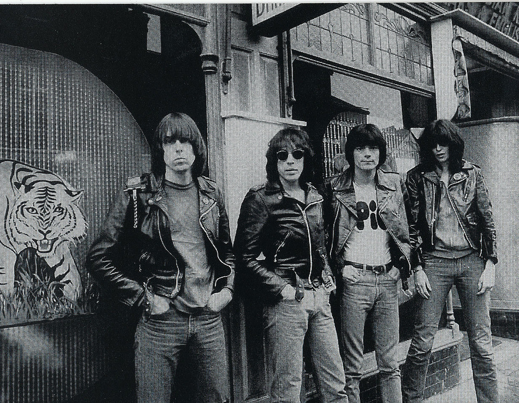gimme-gimme-shock-treatment:  Ramones, London, circa 1980