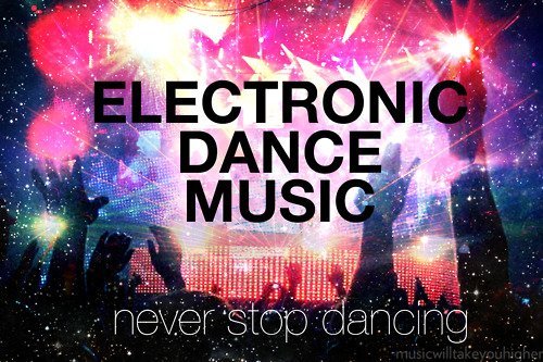 butchycryptid: Electronic dance music (EDM), also known as dance music, club music, or dance simply,