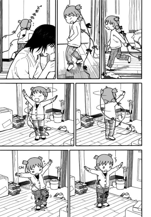 memorian:   If you’re feeling down, read this chapter of Yotsuba. Keep reading