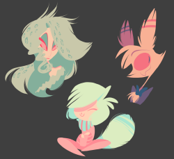 vivzie-pop:  a few of the requested color-characters
