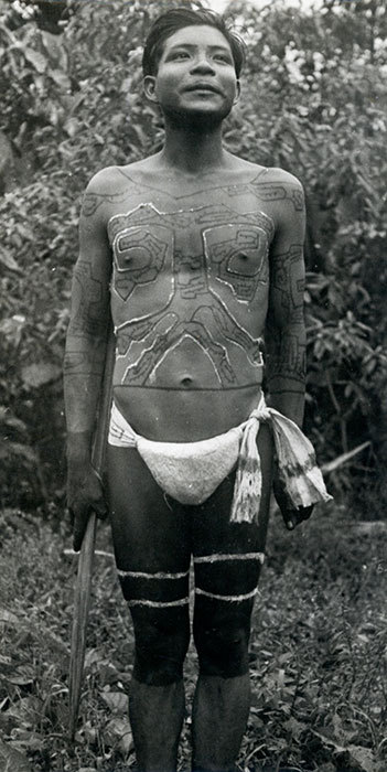 Colombian Arawak man, by Rosa Covarrubias, via UDLAP Bibliotecas