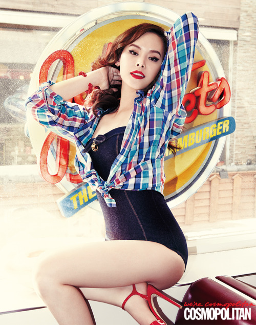 Go Eun Ae Для Cosmopolitan 06/2013