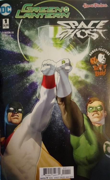 Why has this not happened before? With art by Ariel Olivetti, the artist behind the Space Ghost orig