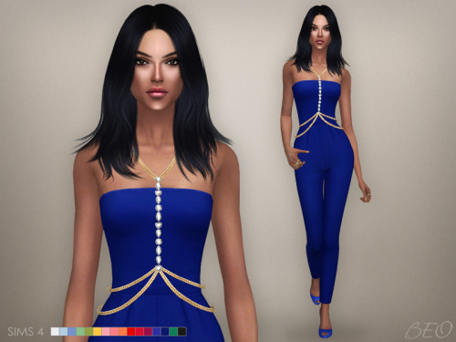 Body chain &amp; Jumpsuit - Crista (S4)DOWNLOAD