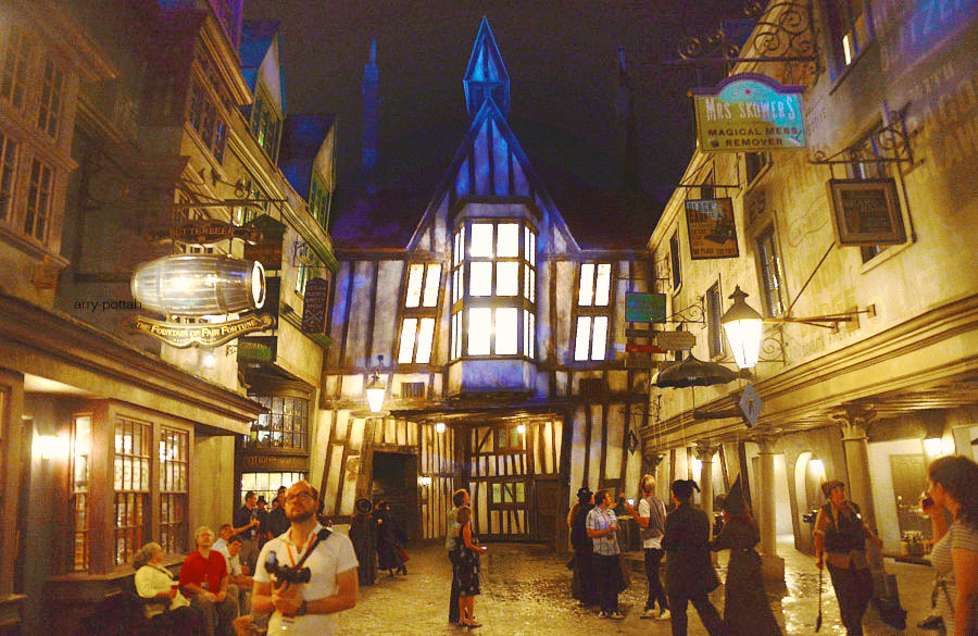  Diagon Alley won’t officially open until July 8, but the first photos of Universal’s