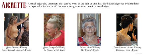 historyofromanovs: royallyvintage: A guide to common terms used in describing tiaras In the crown se