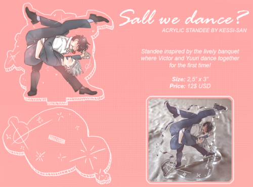 ~*SHALL WE DANCE: Acrylic standee*~……….. PRE-ORDERS OPEN ……&helli