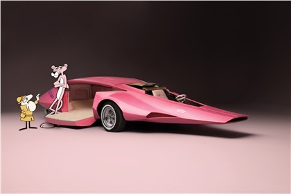 nm-gayguy:  doyoulikevintage:  Pink Panther Car (1969)  :o)