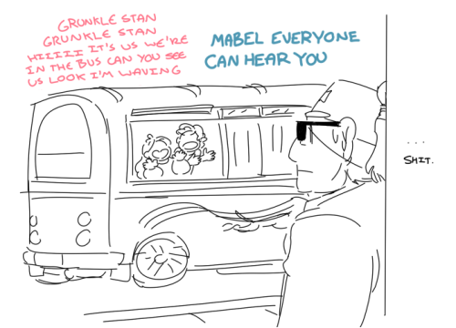 skittlestew:And if you look to your right as we pull into Gravity Falls, you’ll see the world’s bigg