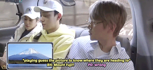 Chen who is unamused by Baekhyun’s obsession over Himalaya