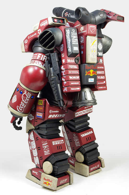 rocketumbl:  Liquid Stone 1/6 Powered Suit 