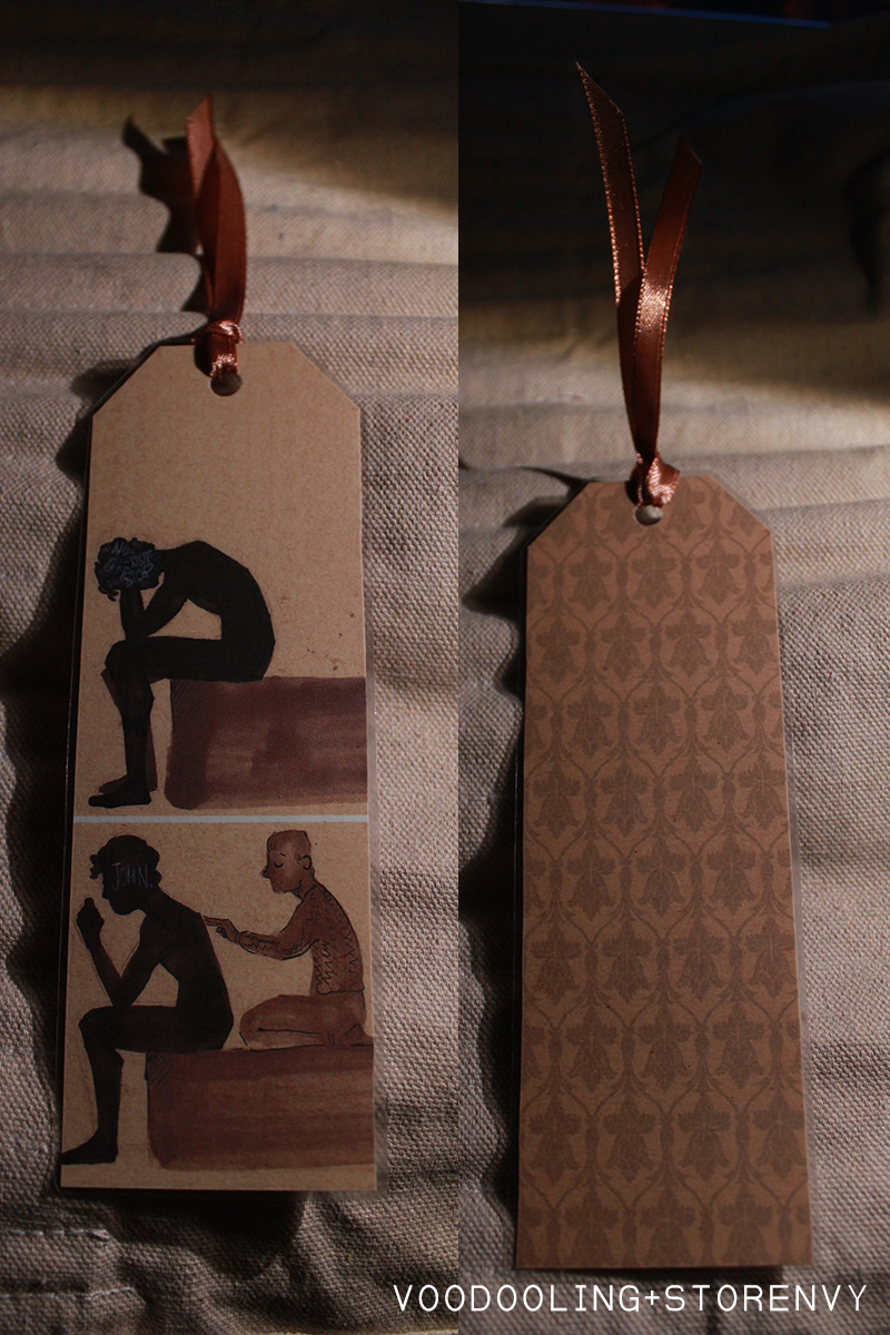 voodooling:  Johnlock Bookmark available @ my Store HERE! A bookmark of a popular