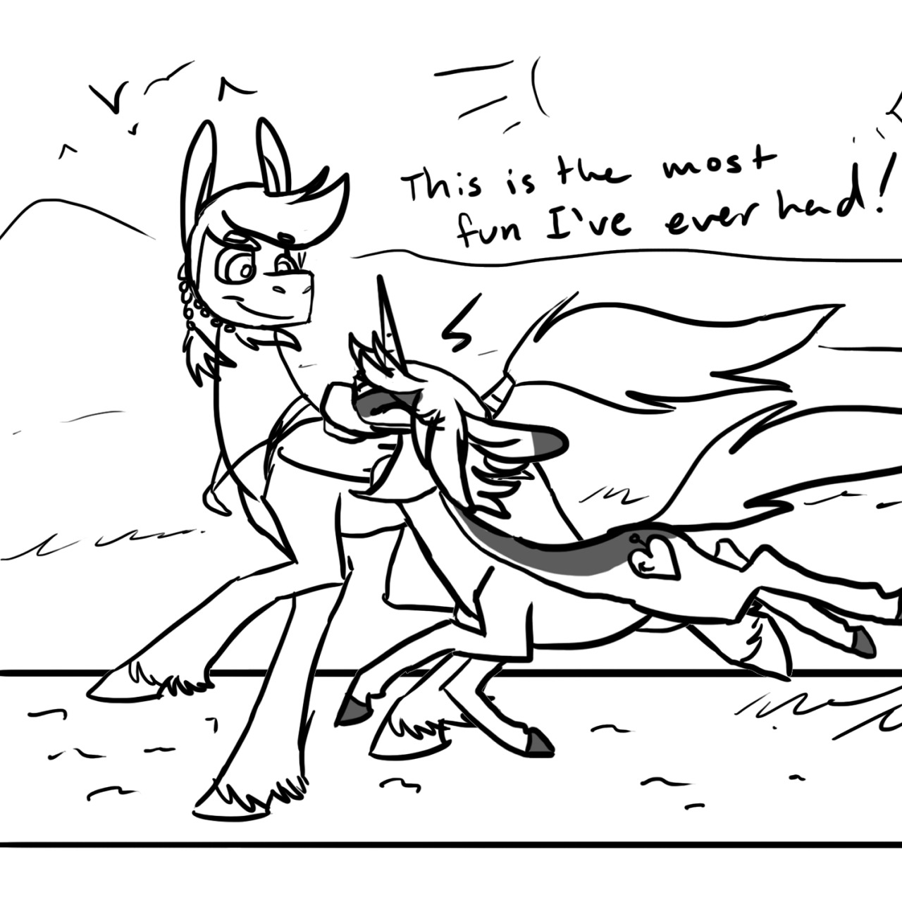 nibbletteponyshark:  Before we head out though… we will have to find you something