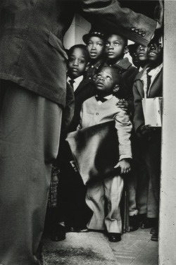  Gordon Parks, Black Muslim Schoolchildren, Chicago, Illinois, 1963 