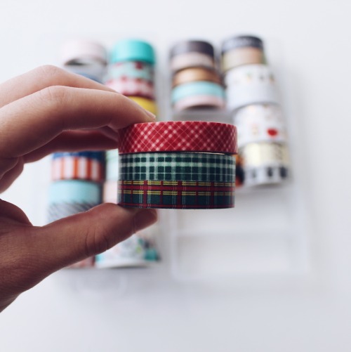 studyincafe: 12.16.16 • Christmas washi