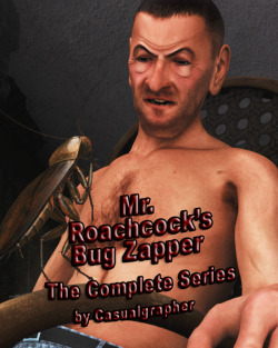 Now You Can Get Casualgrapher’s Complete Series In One!   	Mr. Roachcock’s Bug