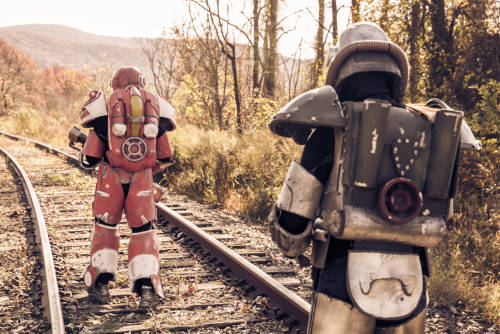 Fallout 76 Cosplay Country roads, take me home, to the place I belong.West Virginia, mountain m