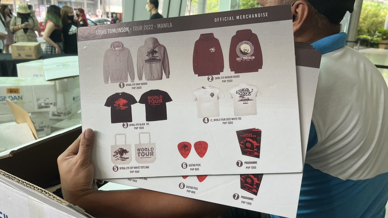 HL DAILY — Exclusive merch going on sale for the Manila show