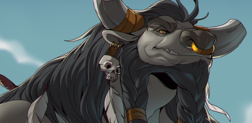 rimebane:Click here for full view (NSFW 18+)Ol’ Cairne himself!Thank you to all my Patreon supporter