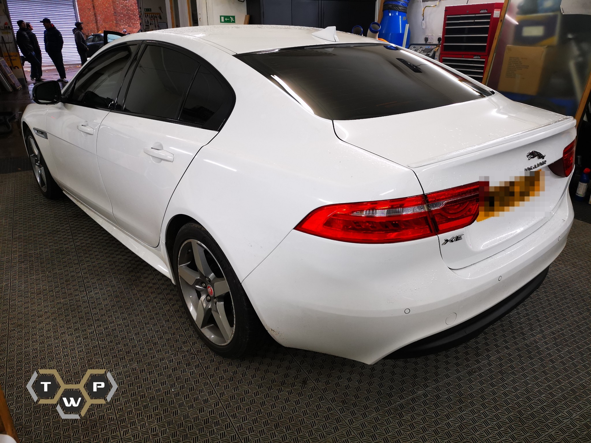 Windows tinted on this Jaguar XE #tintwrapprotect #jaguarxe # ...