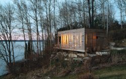 Archatlas:  Sunset Cabin Taylor Smyth Architects  From The Architect:the Clients