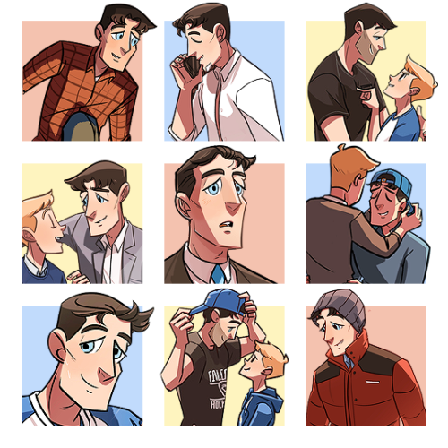 sweetpeamann:some of jacks best looks (i sadly couldn’t include the entire comic)