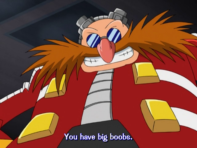 the-twin-snakes:  thank u eggman 