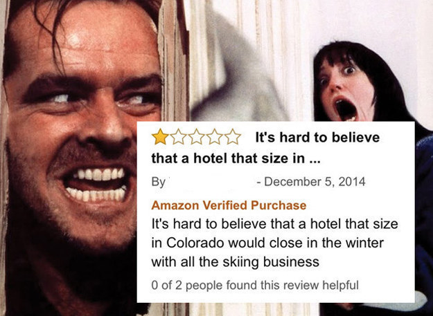 buzzfeed: Unhelpful Amazon Movie Reviews 
