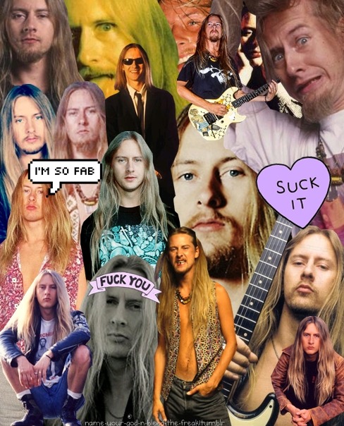 name-your-god-n-bleed-the-freak:  like i promised, Jerry Cantrell (everywhere)