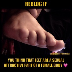 the-glue-factory-831:  alejandra-53-feet:Are you sexually attracted by my feet? ❣️👄🌶   😘❤👣🍆
