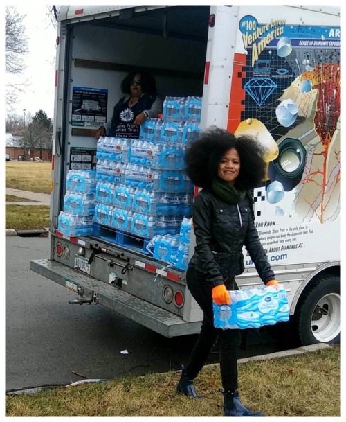 fanfic4flint:Mission Flint delivering water in March. @waywarddaughtersofficial