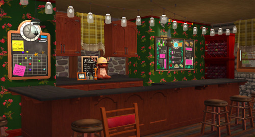 arielsims: oh! my love<3 Village pub DOWNLOAD 