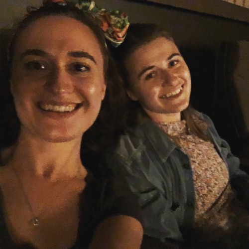 meloyhaberman:This bitch. @cinnamon-lady24 and me at Sundance on sunset.