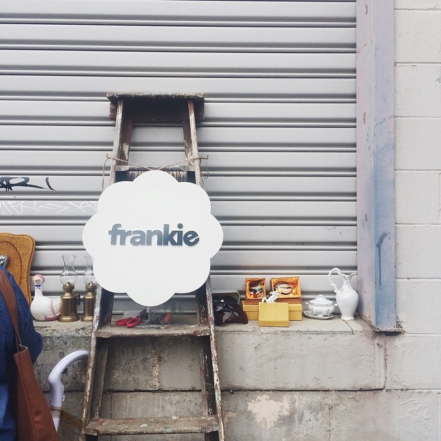 #frankiemagazine #garagesale #brunswick #happyWeekend