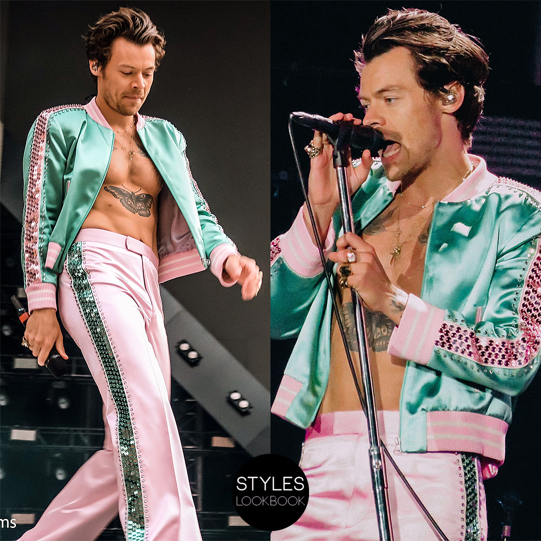 Love On Tour Harry Styles Pink Sequin Jacket