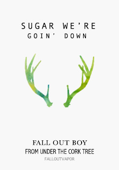 XXX falloutvapor:   Fall Out Boy From Under The photo