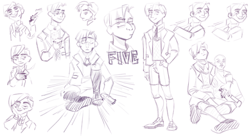 fivesshorts: crendy:five hargreeves is nonbinary you heard it here first  i am ,,, having a str