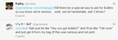 nightingveil:  Bullets (So I guess these means he never found out how people could still get it for 