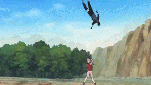 narulis:  One to one - SHANNARO! But Sakura has the leading hand right, and Sarada,