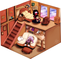 shivallart:  Hours at Steven’s house… 