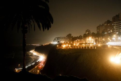 Evening in Lima, Peru