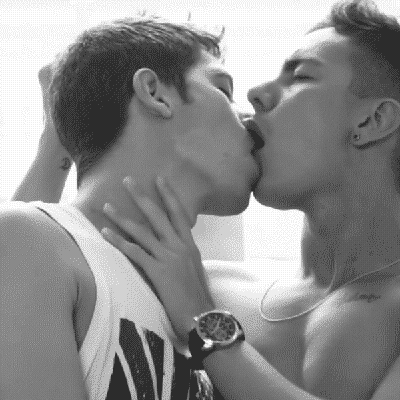 Porn Men Kissing photos